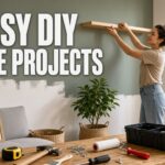 What are the easiest DIY home projects for beginners?